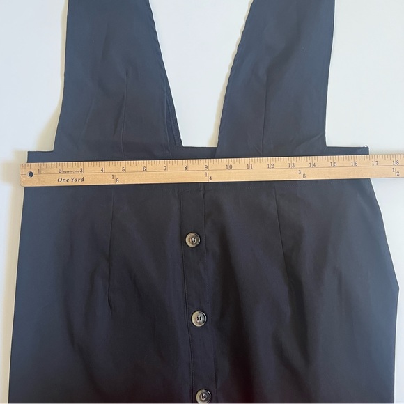 NWOT Boohoo Women’s Overall Style Black Skirt SZ 12 🖤 - Picture 8 of 10